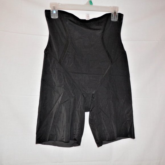 Maidenform Firm Black Thigh Shaper High Waist H593 - Picture 4 of 8